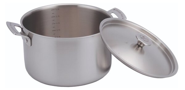 Ronneby Bruk Inox casserole stainless steel sauce pan lid 6 l