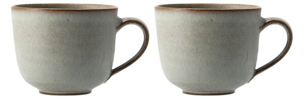 Paradisverkstaden Lantliv cafe mug 2-pack grey