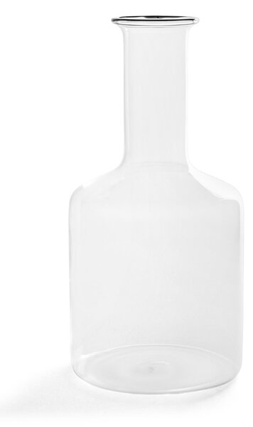 HAY Rim carafe 1.2 l clear Black