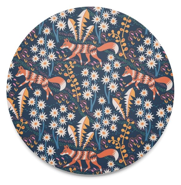 Arvidssons Textil Stjärnspeja trivet Ø21 cm Dark blue