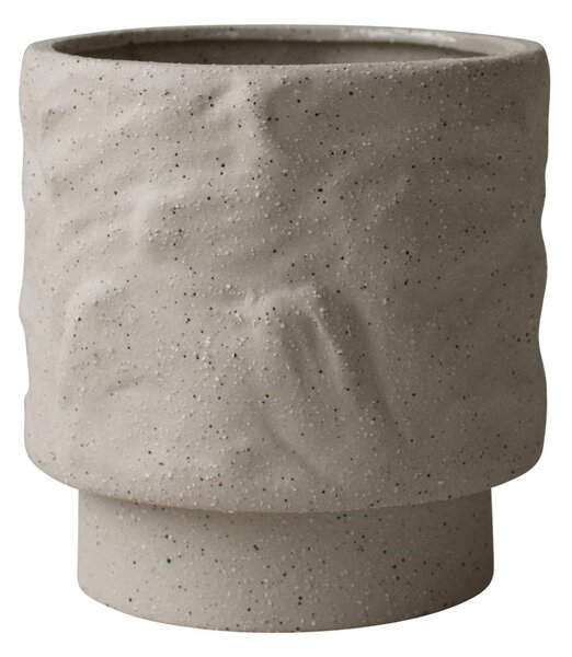 DBKD Flow flower pot Ø15 cm Sand