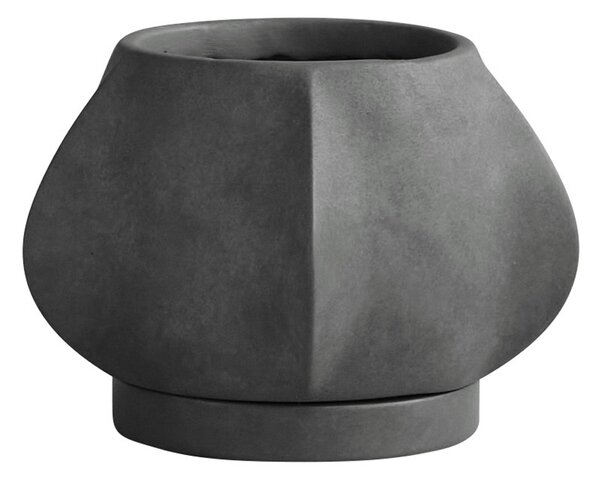 101 Copenhagen Arket flower pot petit Ø12.8 cm Dark Grey