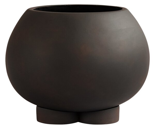 101 Copenhagen Urchin flower pot mini Ø35 cm Coffee