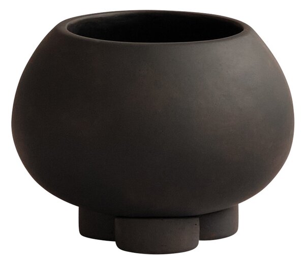 101 Copenhagen Urchin flower pot petit Ø17 cm Coffee