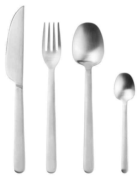 Broste Copenhagen Nordic Bistro cutlery 16 pieces Mat satin