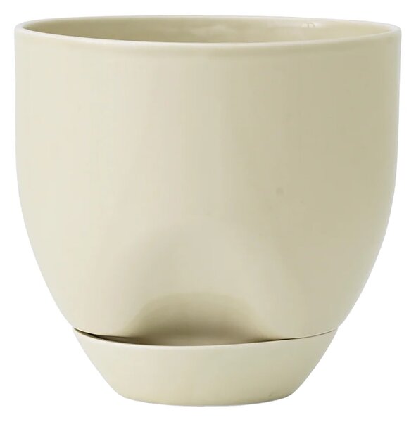 Audo Copenhagen Hydrous flower pot Ø20 cm Ashen