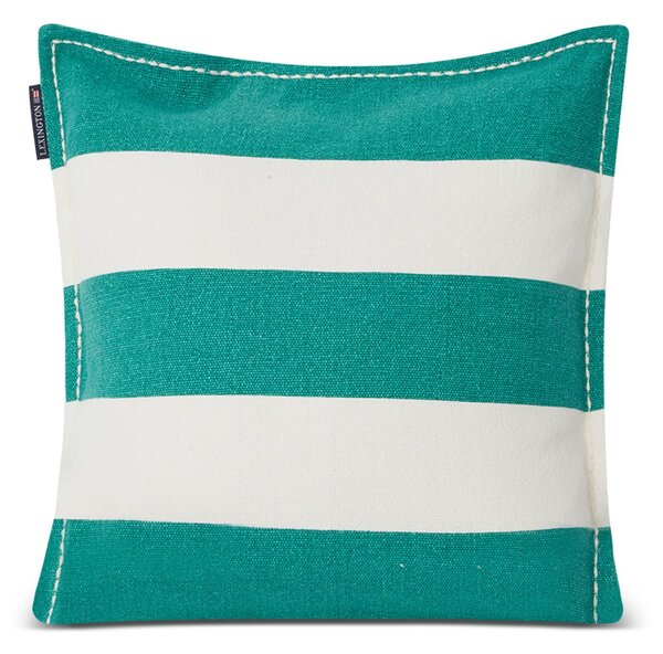 Lexington Blid Stripe Printed pillowcase 50x50 cm Green-white