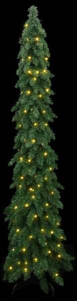 Artificial Pre-lit Christmas Tree with 100 LEDs 180 cm