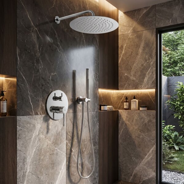 Shower system Rea Venti Chrome + BOX