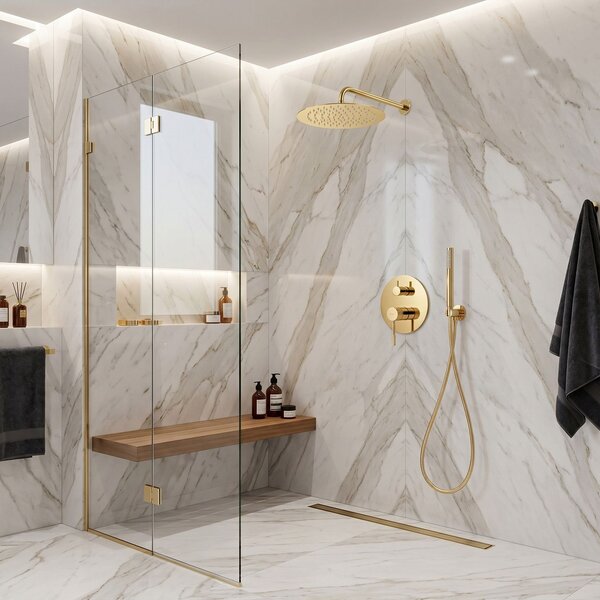 Shower system Rea Venti Gold + BOX