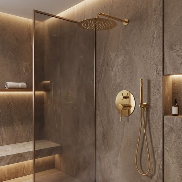 Shower system Rea Venti Gold + BOX