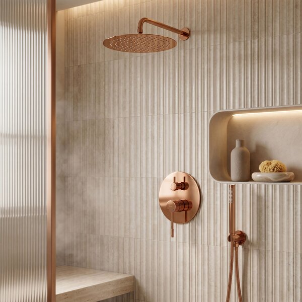 Shower system Rea Venti Copper + BOX