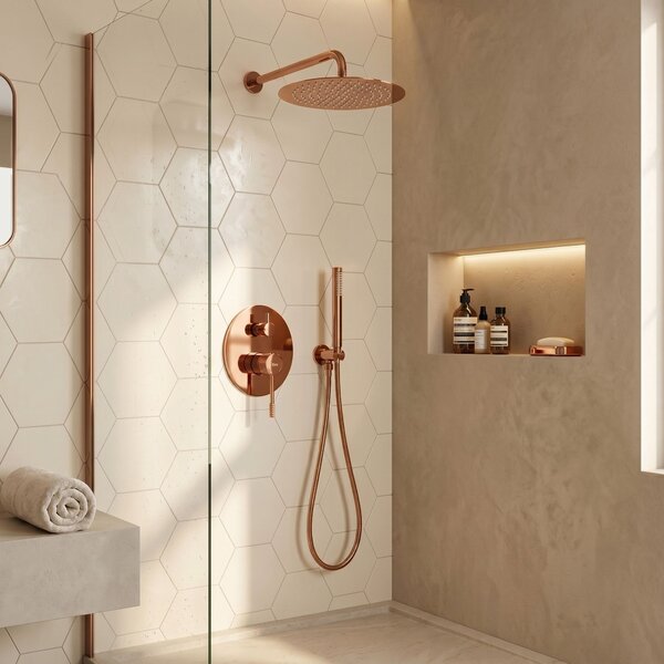 Shower system Rea Venti Copper + BOX