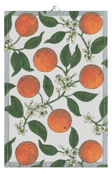 Ekelund Linneväveri Oranges kitchen towel 40x60 cm