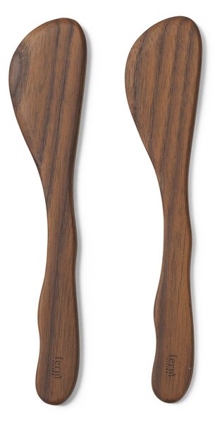 Ferm LIVING Cairn butter knife 2-pack Dark Brown