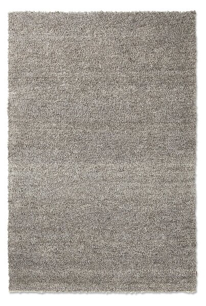 Ferm LIVING Slub bouclé rug 140x200 cm Charcoal