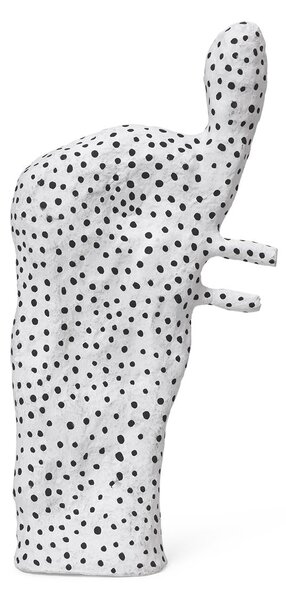 Ferm LIVING Elly sculpture White-black