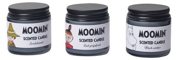 Pluto Design Moomin scented candle 3-pack Together