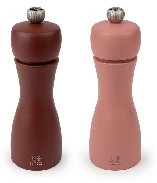 Peugeot Tahiti set Earth salt- and pepper mill 15 cm Cacao & nuts