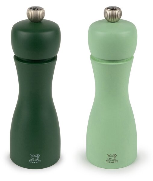 Peugeot Tahiti set Water salt- and pepper mill 15 cm Moss & mint