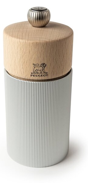 Peugeot Line Natural pepper mill 12 cm Wood-aluminum