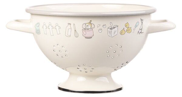 Muurla Moomin colander enamel Ø20 cm Bon Appétit