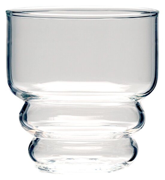 Muurla Steps drinking glass 25 cl Clear