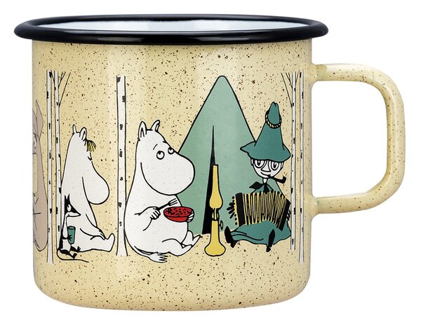 Muurla Moomin enamel mug 80 cl Campers