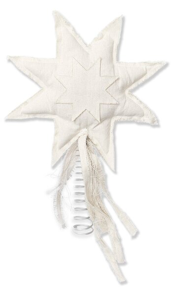 Ferm LIVING Vela Star Tree topper Natural