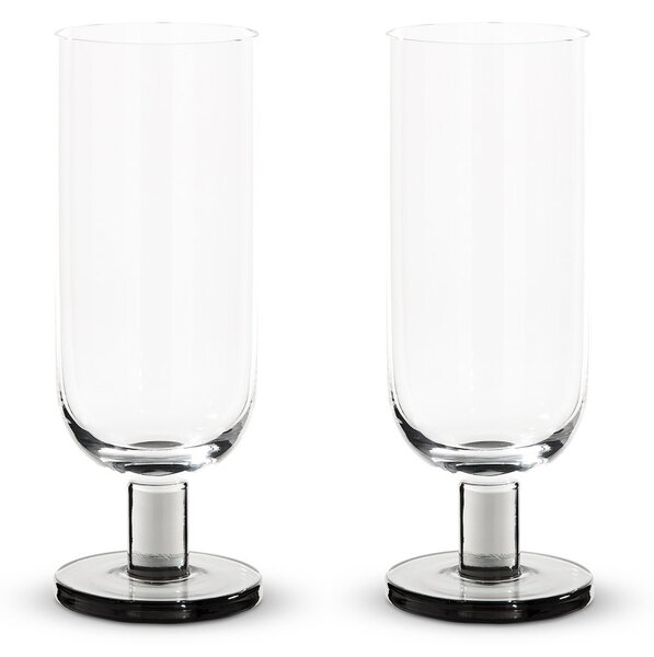 Tom Dixon Puck highball glass 2-pack 33.5 cm Clear