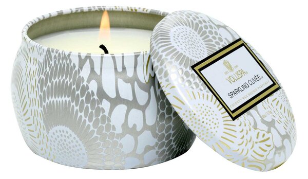 Voluspa Japonica Mini Tin scented candle 25 hours Sparkling Cuvée