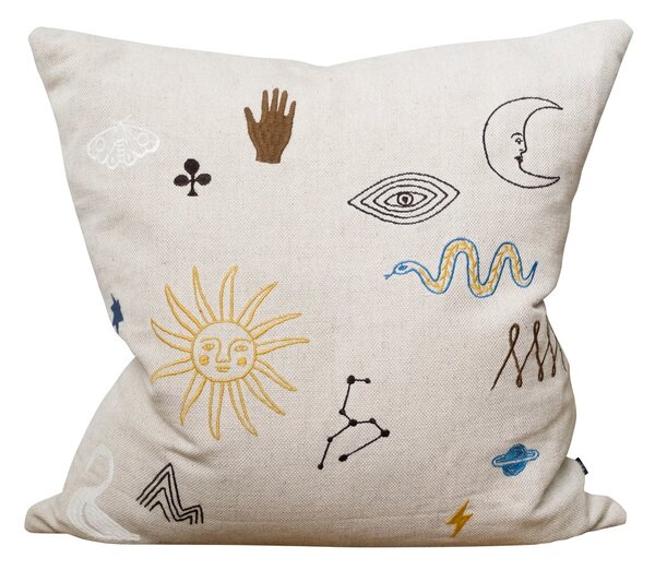 Fine Little Day Symbol pillowcase 48x48 cm Natural