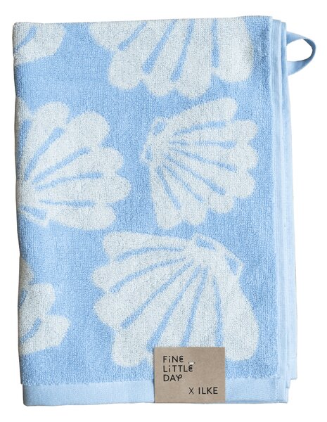 Fine Little Day Snäcka towel 50x70 cm Blue