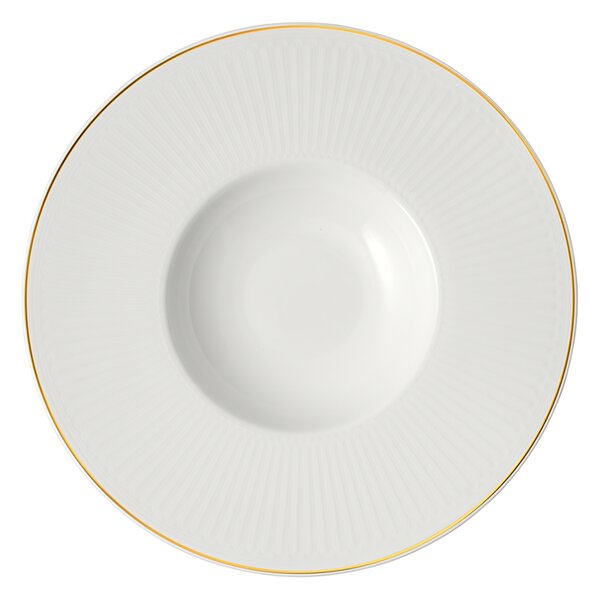 Villeroy & Boch Château Septfontaines deep plate Ø29x4.5 cm White-gold