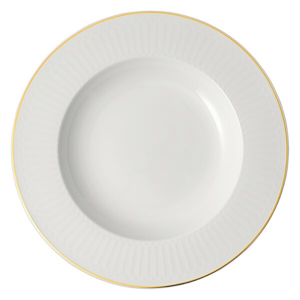 Villeroy & Boch Château Septfontaines deep plate Ø29x3.5 cm White-gold