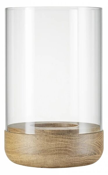 Blomus Lanto lantern lantern M Ø12 cm Transparent-oak