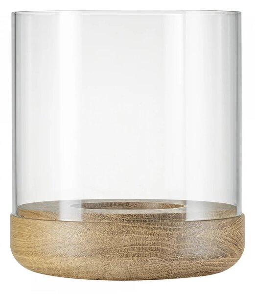 Blomus Lanto lantern lantern XL Ø26.5 cm Transparent-oak