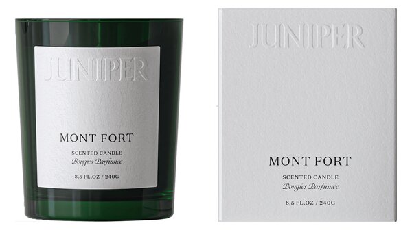 Juniper Mont fort scented candle 240 gr