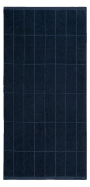 Marimekko Tiiliskivi towel 70x150 cm Dark blue