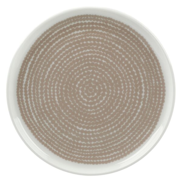 Marimekko Siirtolapuutarha side plate Ø13,5 cm White-beige