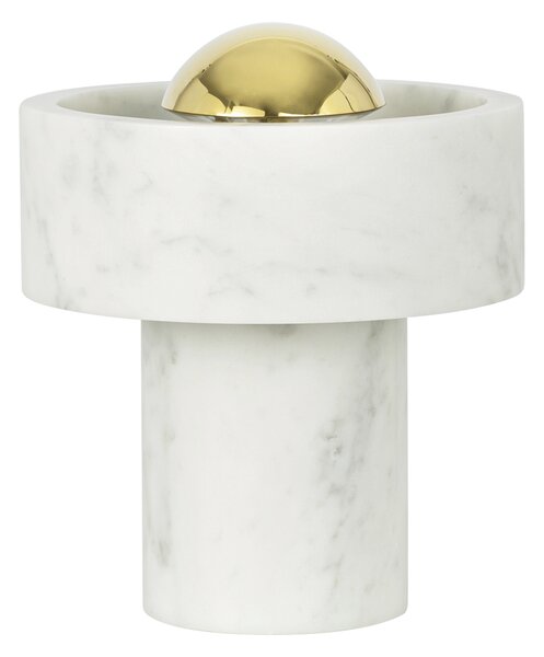 Tom Dixon Stone Portable LED table lamp 19 cm Marble