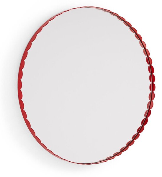 HAY Arcs Mirror mirror Ø60 cm Red