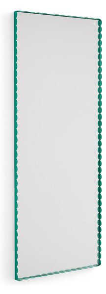 HAY Arcs Mirror Rectangle M mirror 50x133.5 cm Green