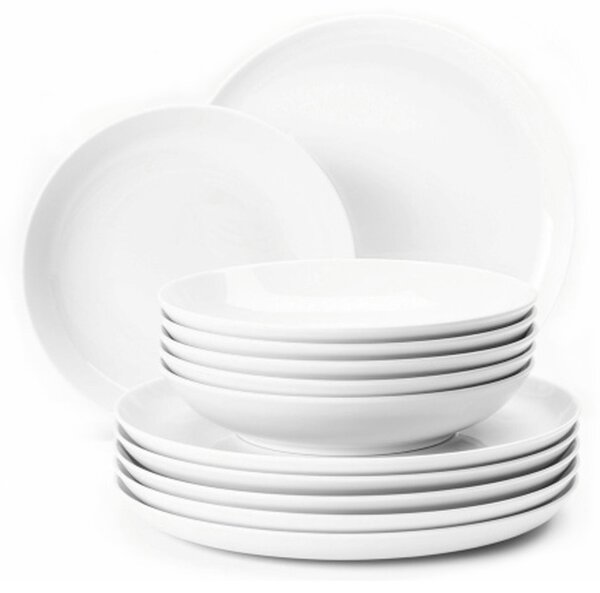 Seltmann Weiden Lido service set 12 pieces White