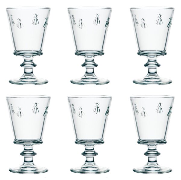 La Rochère Abeille wine glass 35 cl 6-pack Clear