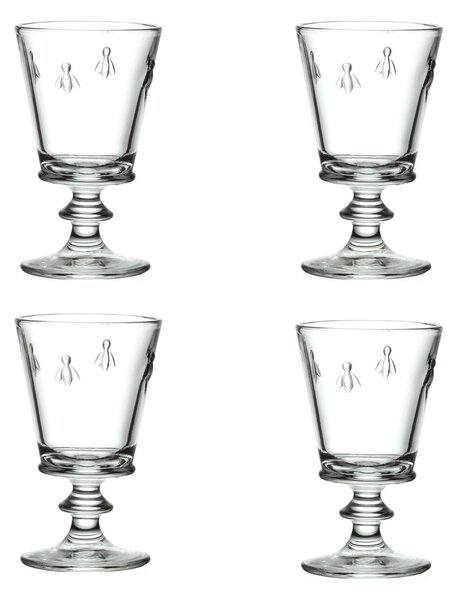 La Rochère Abeille wine glass 24 cl 4-pack Clear