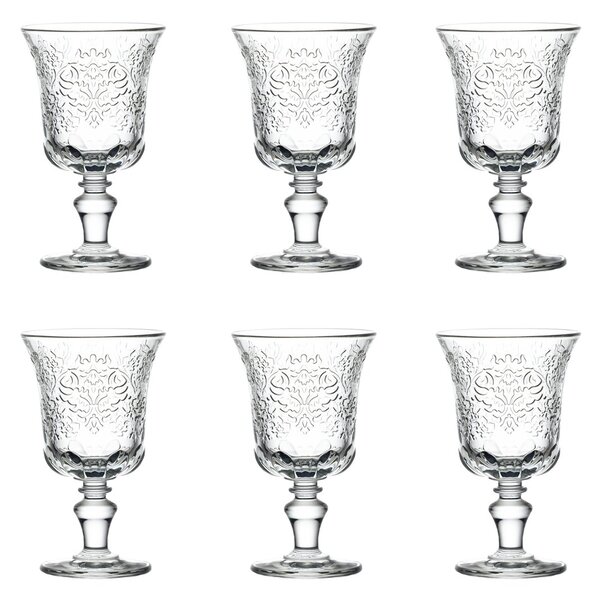 La Rochère Amboise wine glass 26 cl 6-pack Clear