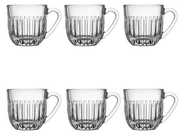 La Rochère Ouessant espresso glass 9 cl 6-pack Clear