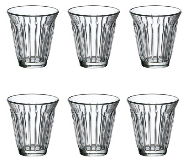 La Rochère Zinc drinking glass 19 cl 6-pack Clear