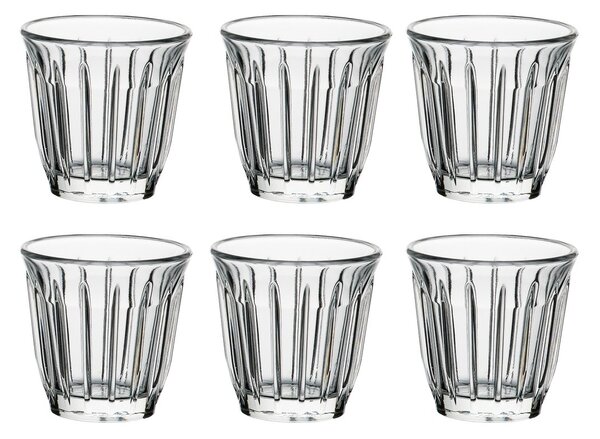 La Rochère Zinc espresso glass 10 cl 6-pack Clear